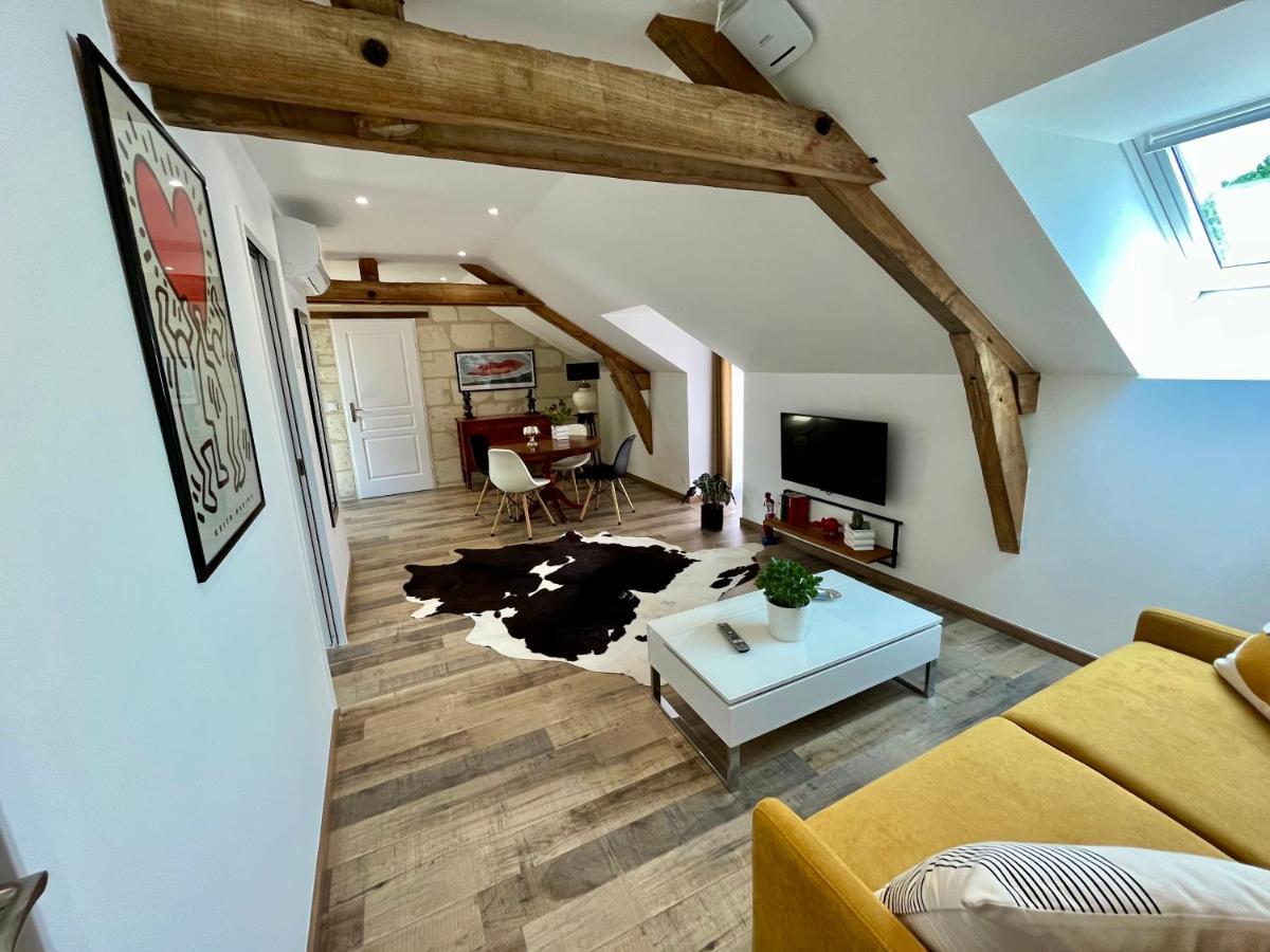 Cave Auger La Maison D'Hotes Restigné Dış mekan fotoğraf