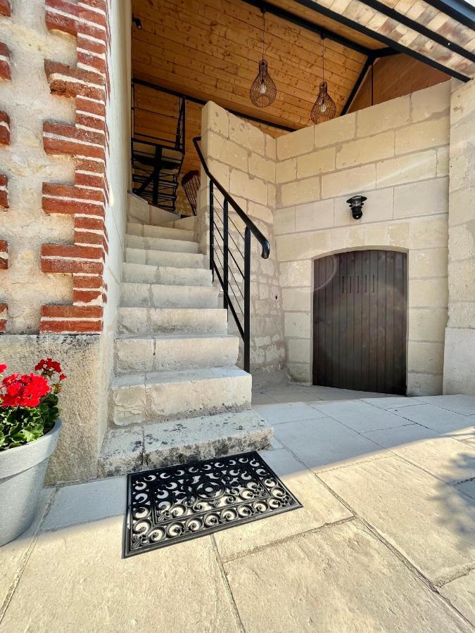 Cave Auger La Maison D'Hotes Restigné Dış mekan fotoğraf